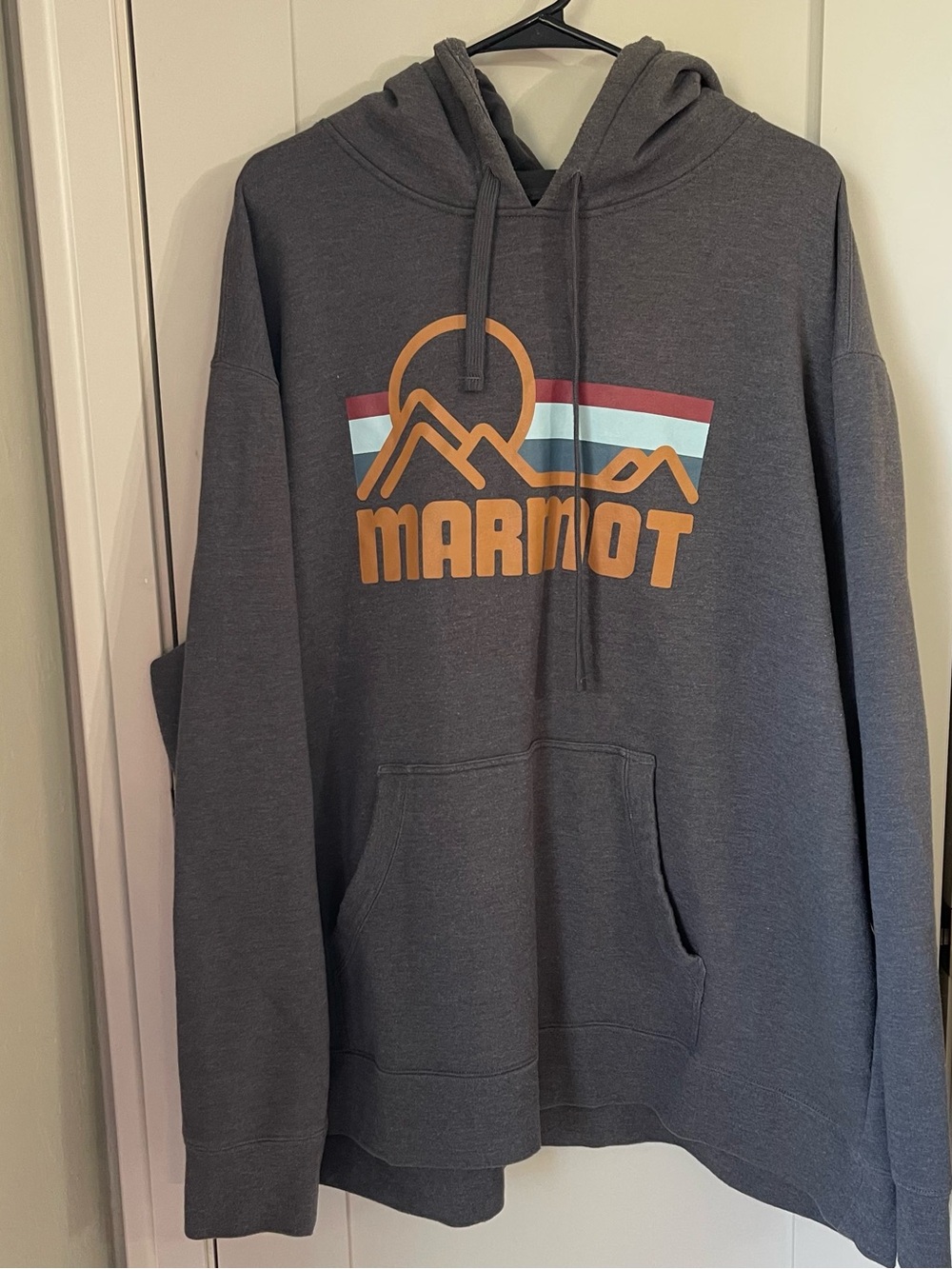 Marmot Coastal Hoodie Sweatshirt Mens 3X Dark Grey Mountain